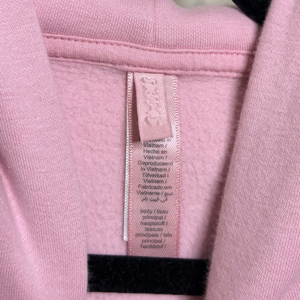 SKIMS Cotton Fleece Classic Hoodie in Halite - Picture 8 of 10